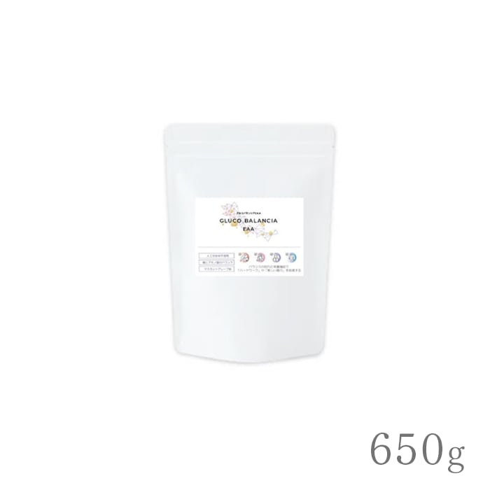 グルコバランシア 650gの商品パッケージ